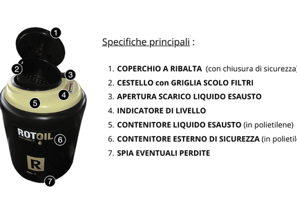XMK1200 Serbatoio per ACIDI 1100 Lt.
