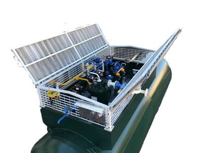 Serbatoi GPL per deposito Autostradale