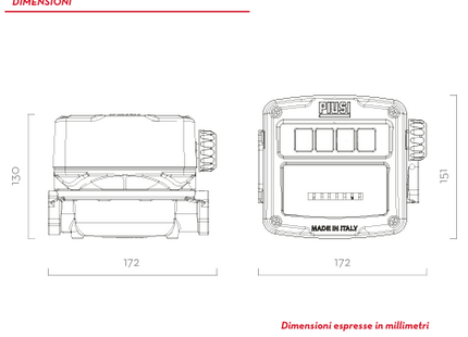 K150 ATEX | Contalitri meccanico ad alta portata