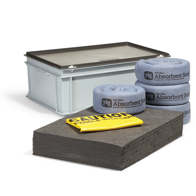 Kit antisversamento PIG® universale in scatola Euronorm - 60 cm L x 40 cm x 23,5 cm H