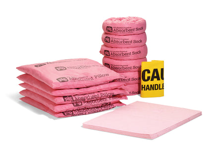 Kit per sversamenti PIG® in un fusto di recupero Overpack da 360 litri – HAZ-MAT