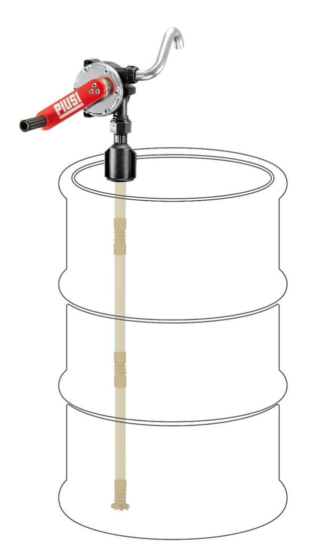 POMPA MANUALE ROTATIVA per Diesel