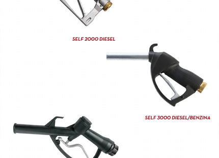 SELF 2000 e SELF 3000 | Pistole manuali per travaso